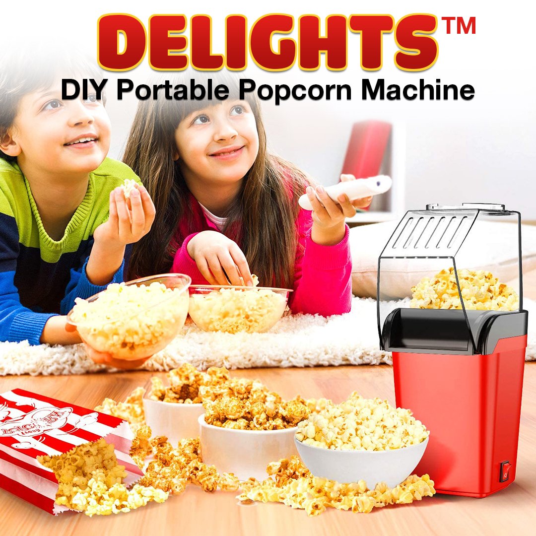DELIGHTS™️ DIY Portable Popcorn Machine