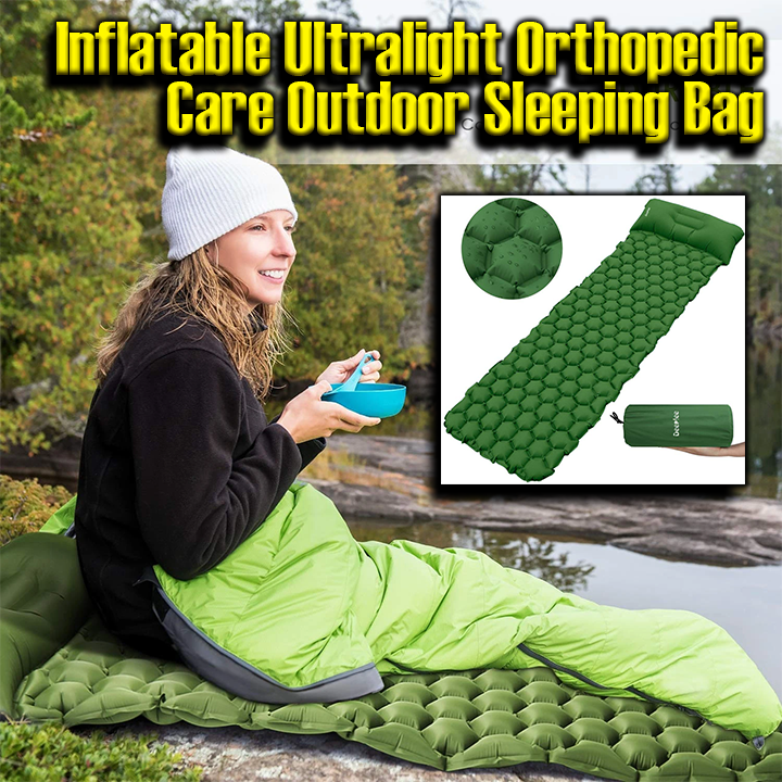 Inflatable Ultralight Orthopedic Care Outdoor Sleeping Bag