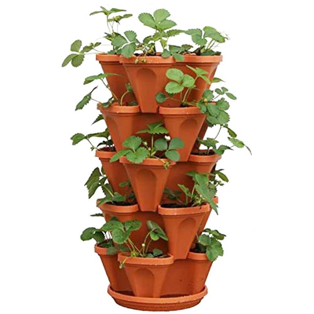 Flower Tower™ Verticle Stacking Plant Pots