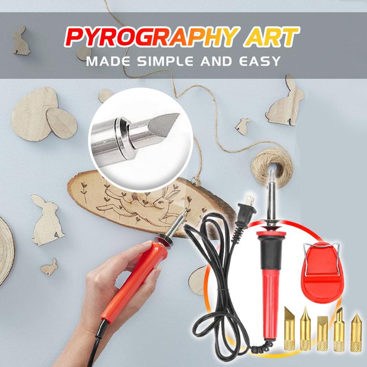 ArtSupreme Canvas Pyrography Set