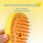 Pet Fusion 3-in-1: Pet Steam Brush, Massage Magic, Hair-Free Haven
