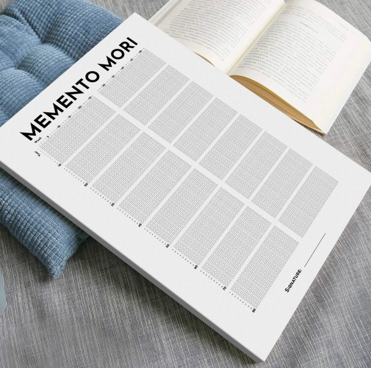 LifeGoal Tracker: Your Memento Mori Calendar