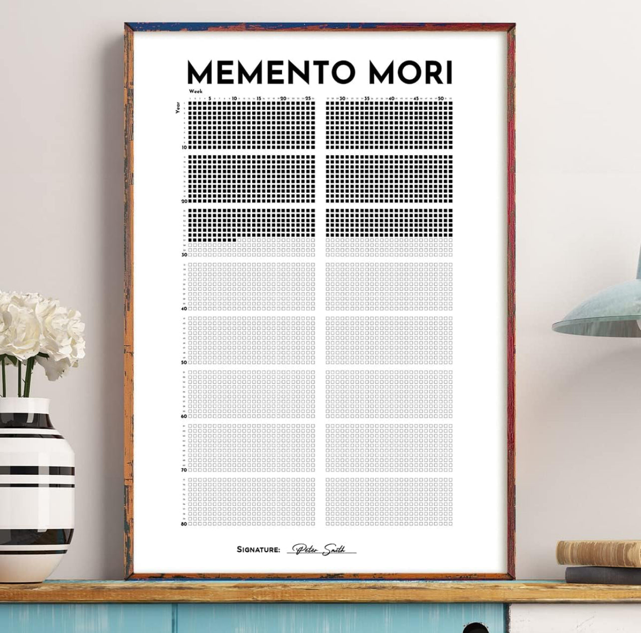 LifeGoal Tracker: Your Memento Mori Calendar