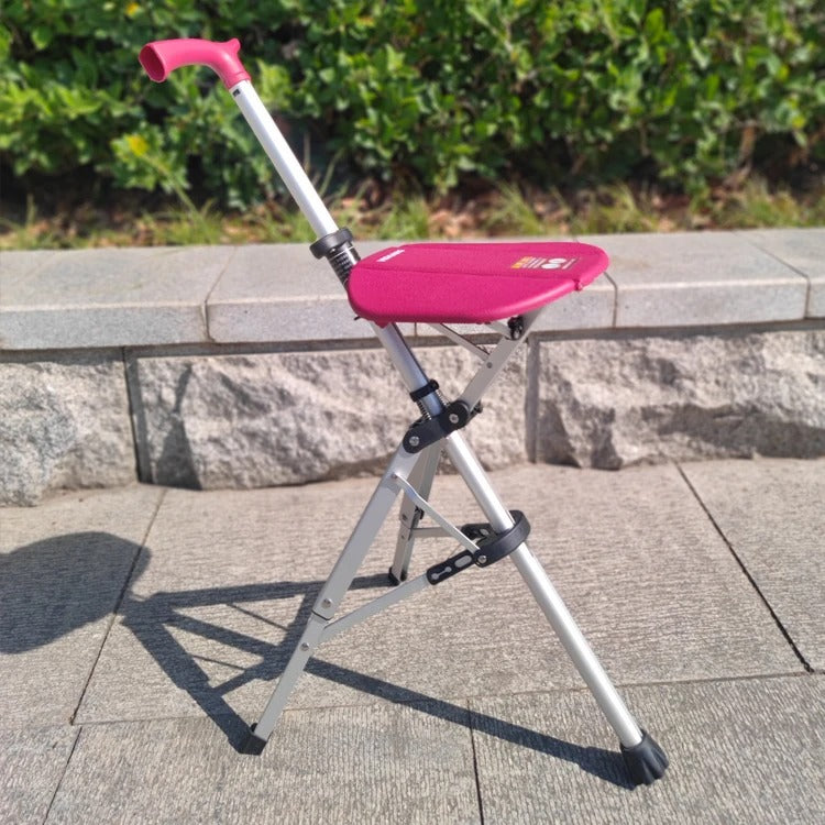 FlexiSeat: The VersaWalk 2-in-1 Walking Cane and Seat