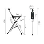FlexiSeat: The VersaWalk 2-in-1 Walking Cane and Seat
