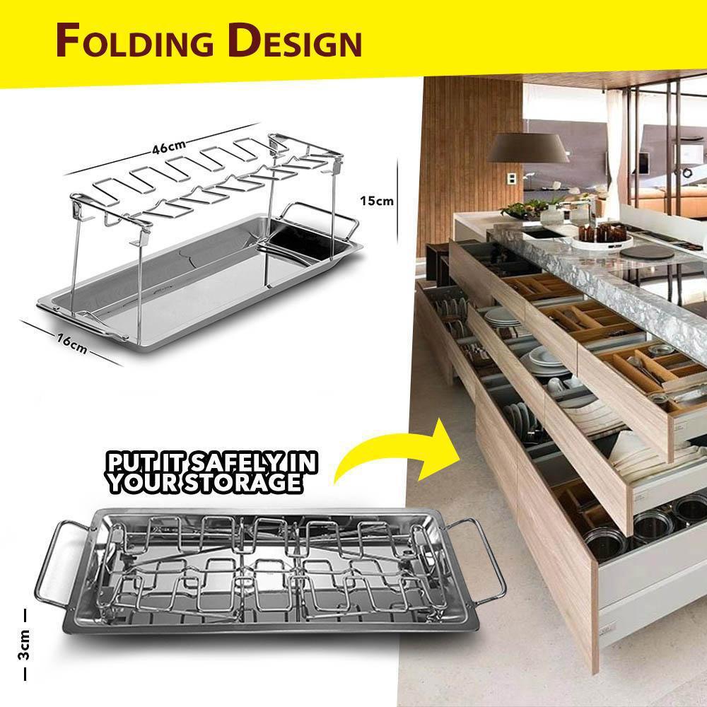 Chicken Wing Grill Rack