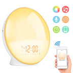 Sleepie Sunrise Simulation WiFi Controlled Alarm Clock