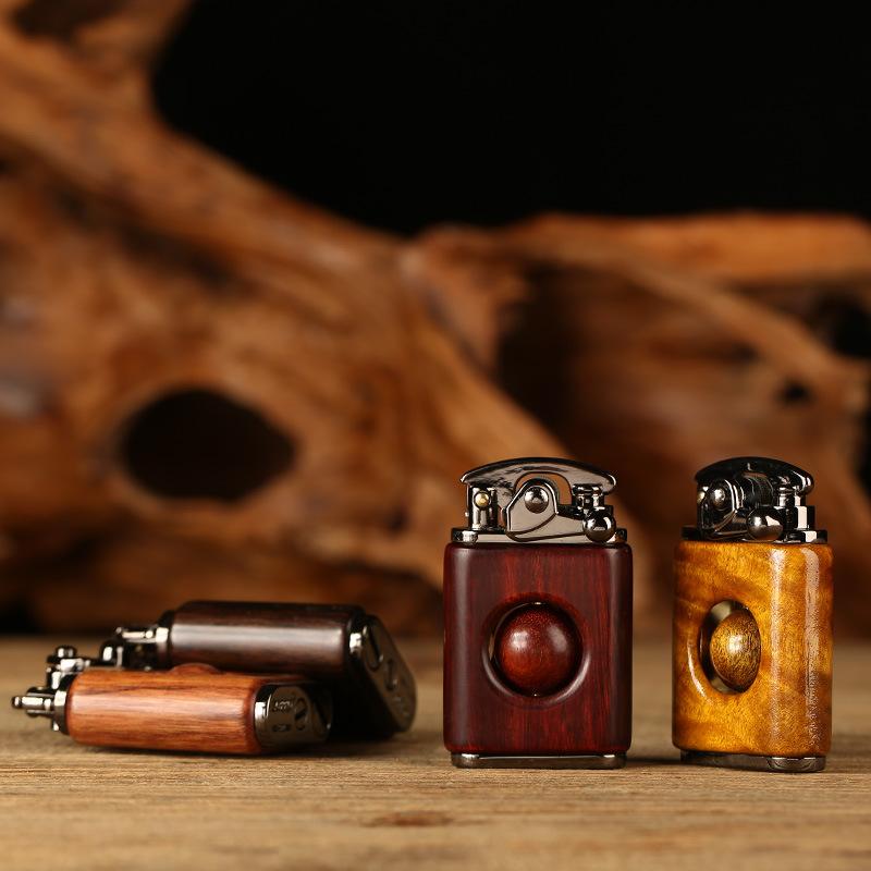 LuxLight Vintage Rosewood Wooden Lighter