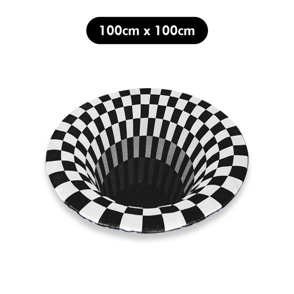 Vortex 3D Illusion Rug Carpet