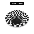 Vortex 3D Illusion Rug Carpet
