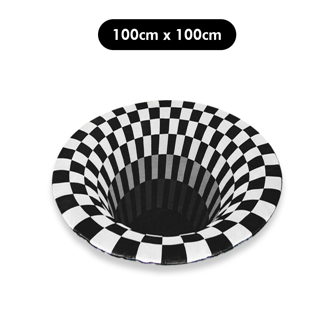 Vortex 3D Illusion Rug Carpet