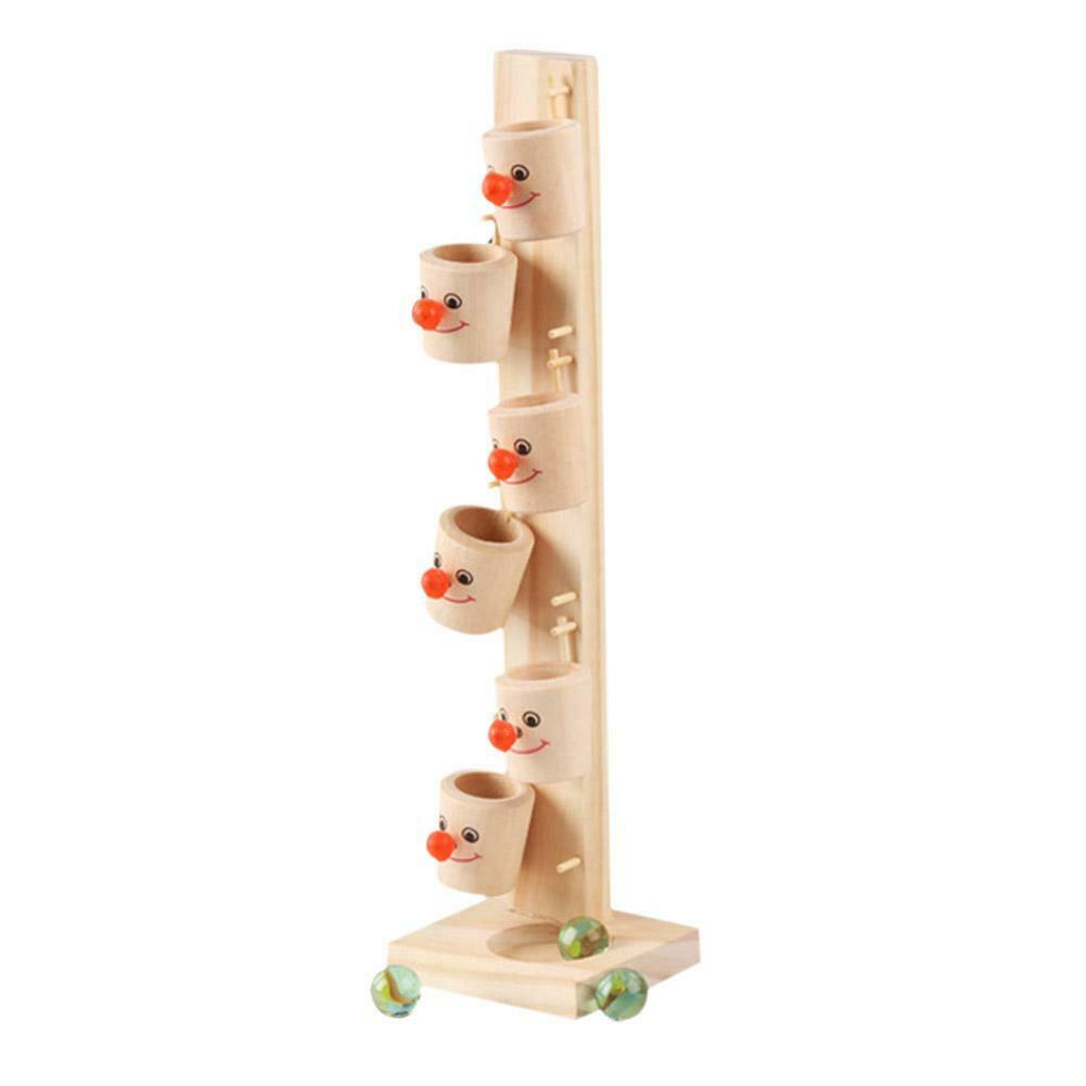 MarbleFun! Clown Wooden Tree Track