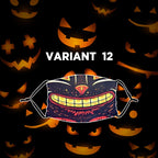 Reusable Halloween Face Mask with Activated Carbon Filter