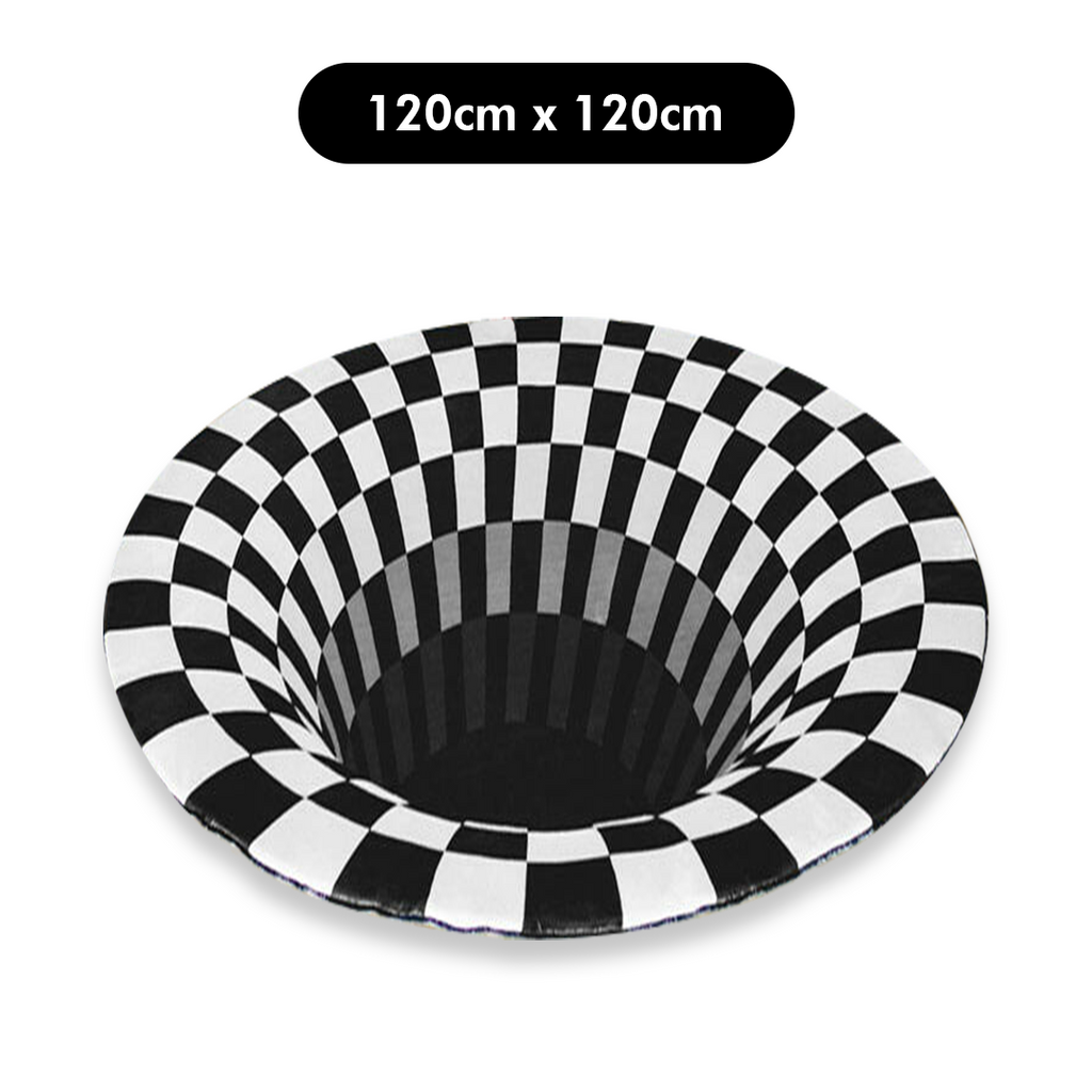 Vortex 3D Illusion Rug Carpet