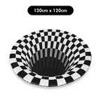 Vortex 3D Illusion Rug Carpet