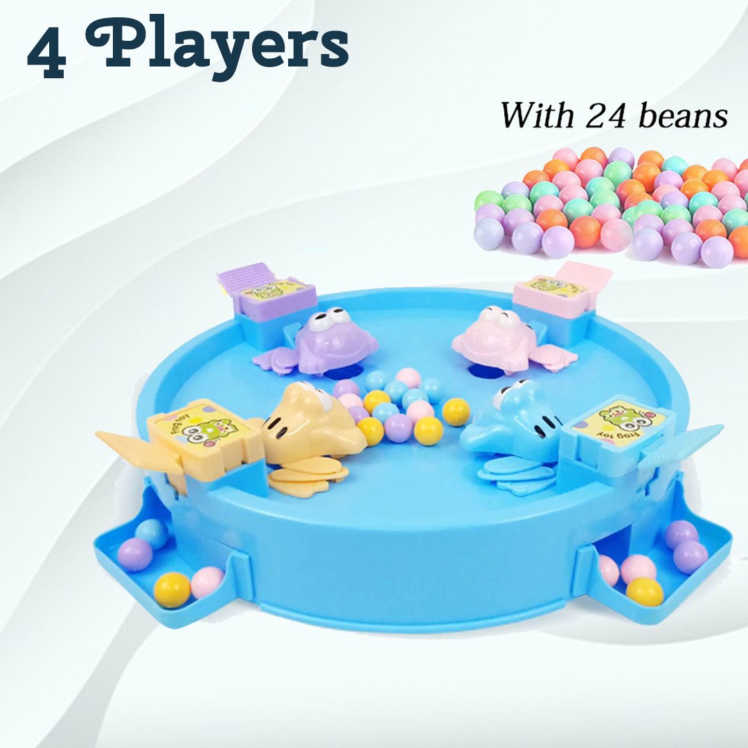 PuzzleTop Frog Swallowing Beads Board Game