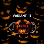Reusable Halloween Face Mask with Activated Carbon Filter