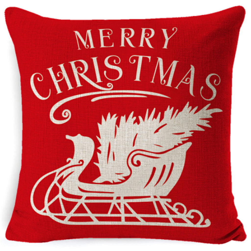 DECORate Christmas Theme Pillowcase