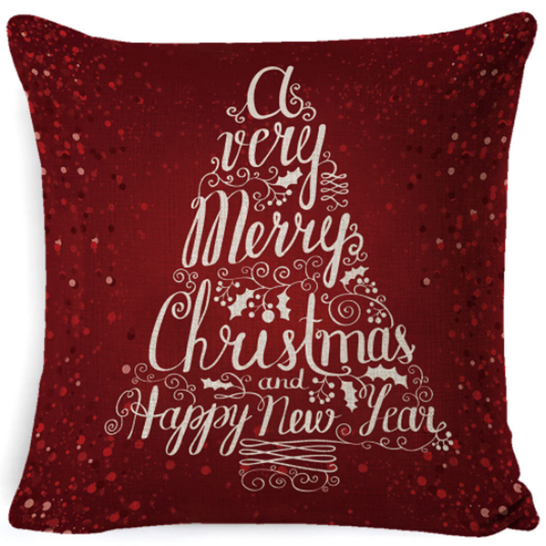 DECORate Christmas Theme Pillowcase