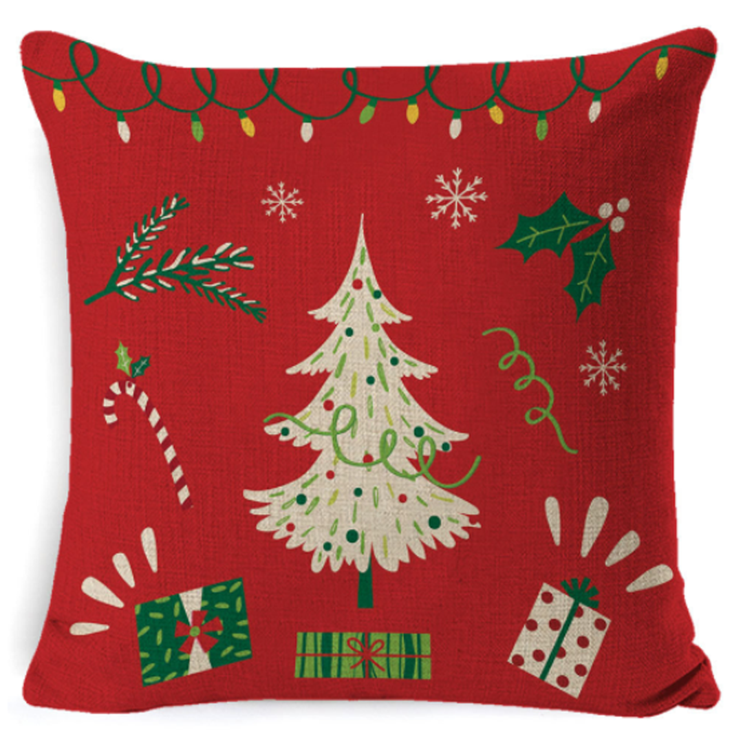 DECORate Christmas Theme Pillowcase