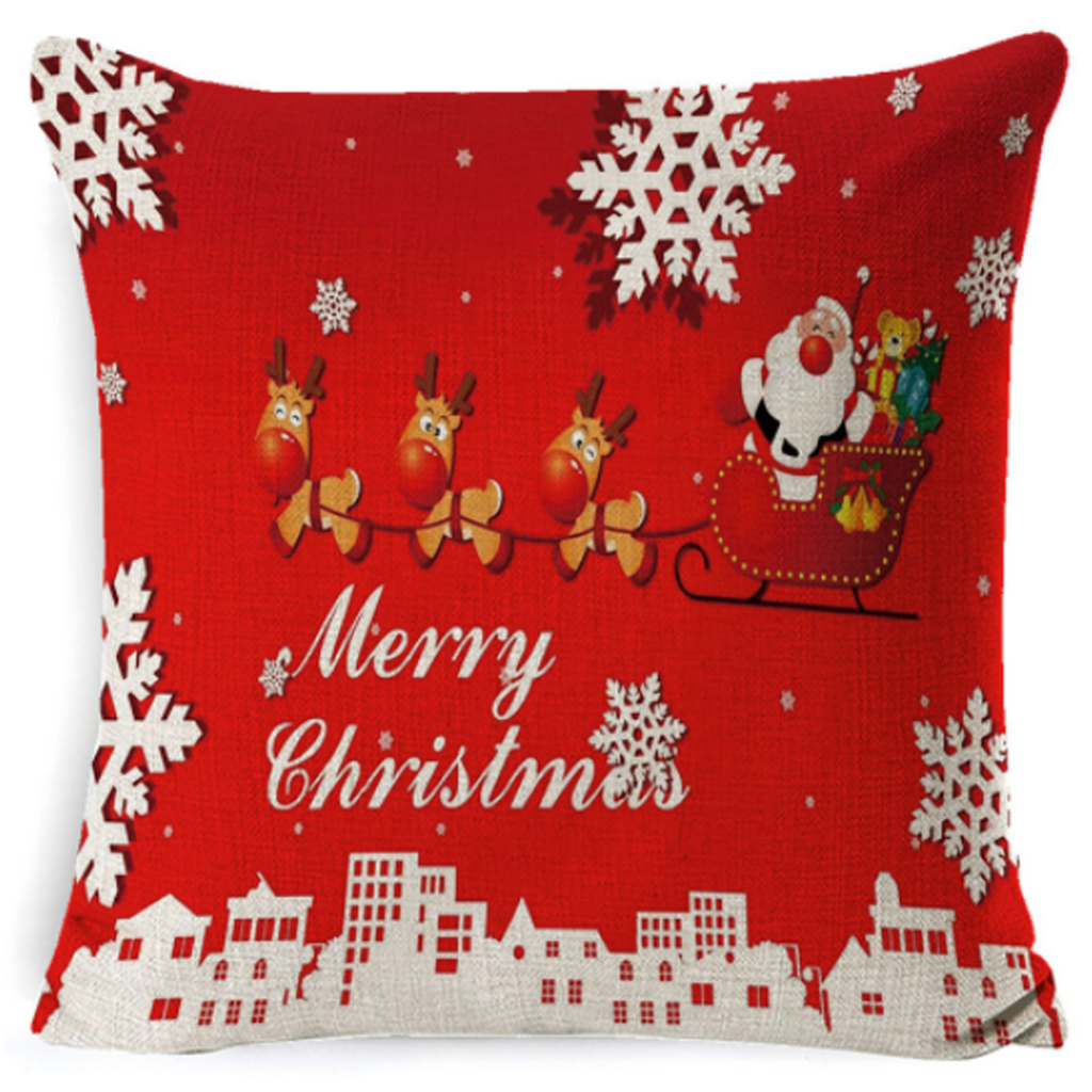 DECORate Christmas Theme Pillowcase