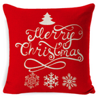 DECORate Christmas Theme Pillowcase