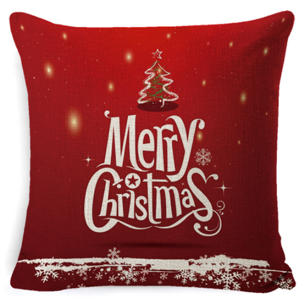 DECORate Christmas Theme Pillowcase