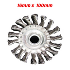 Knotted Steel Wire Deburring Brush