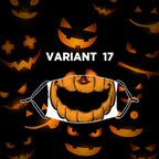 Reusable Halloween Face Mask with Activated Carbon Filter