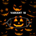 Reusable Halloween Face Mask with Activated Carbon Filter