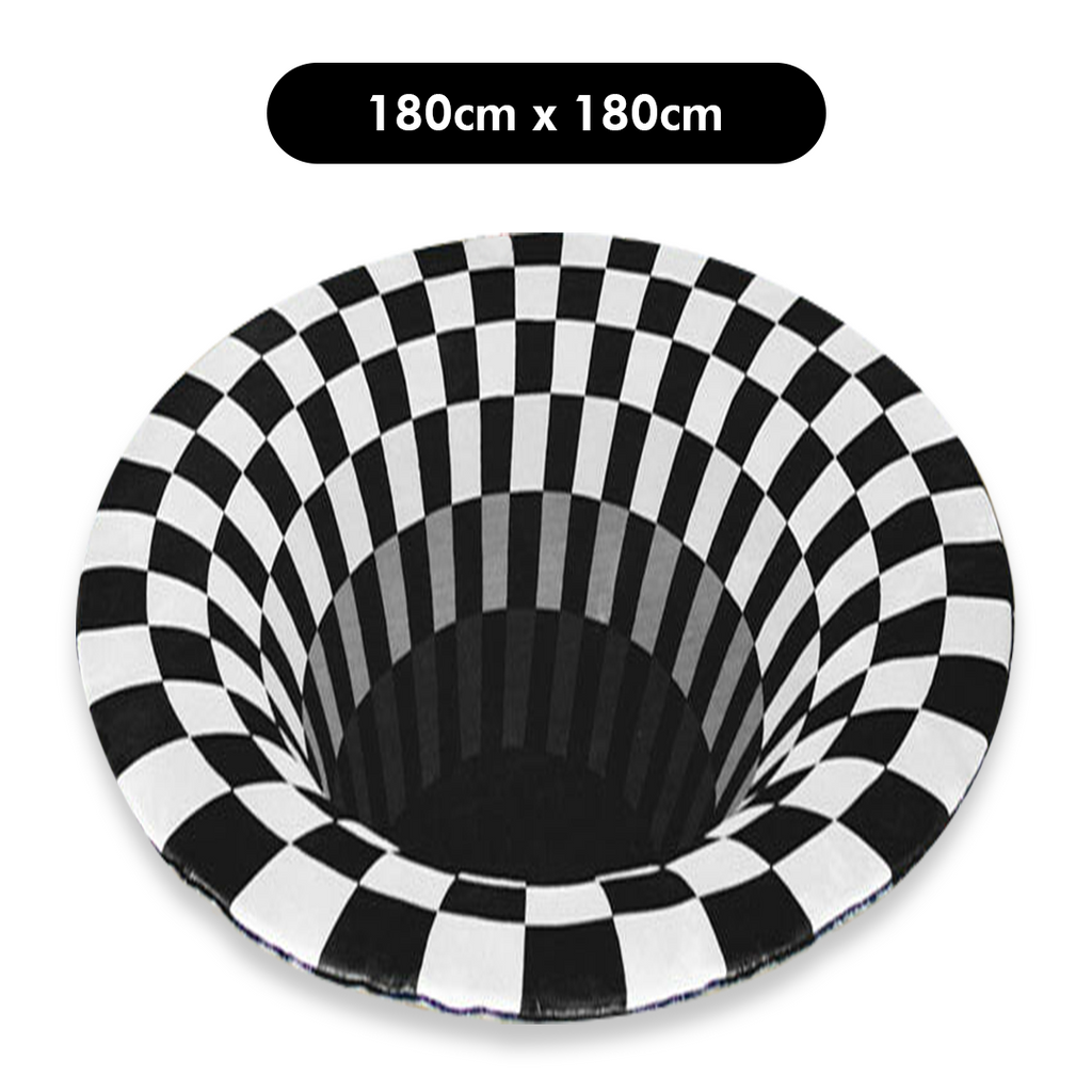 Vortex 3D Illusion Rug Carpet