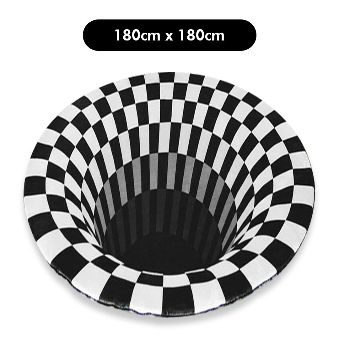 Vortex 3D Illusion Rug Carpet