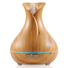Essential Oil Diffuser Wooden Tulip Vase