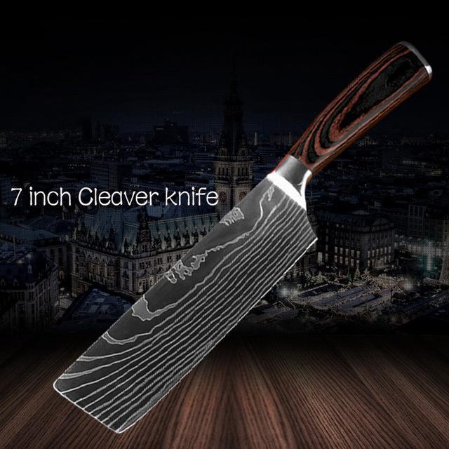 Mokuzai™ Steel Kitchen Knives