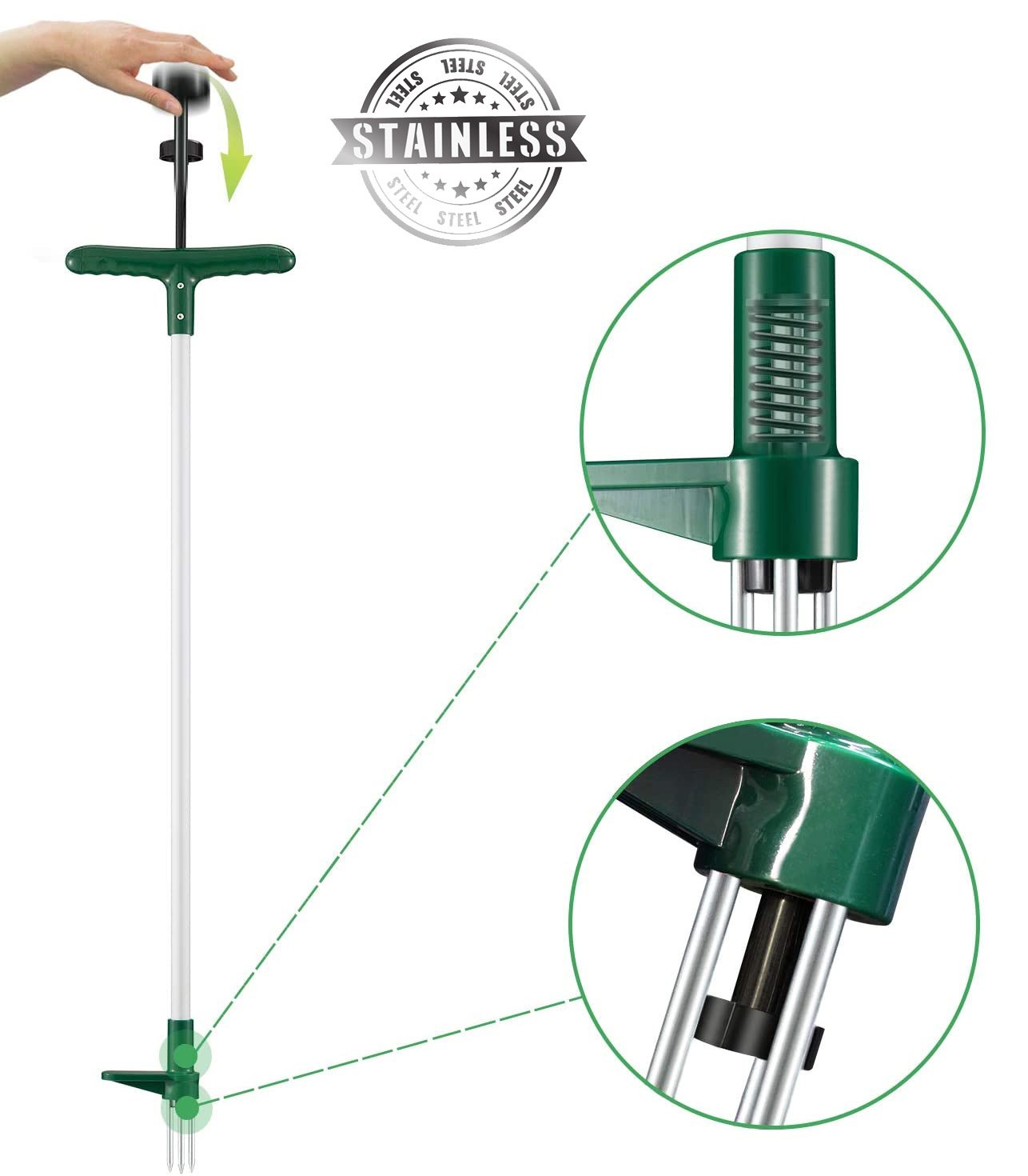 Standing Weed Puller