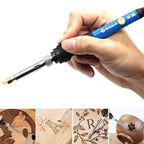 Wood Burning Pyrography Kit - 26pcs