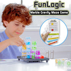 FunLogic Marble Gravity Maze Game