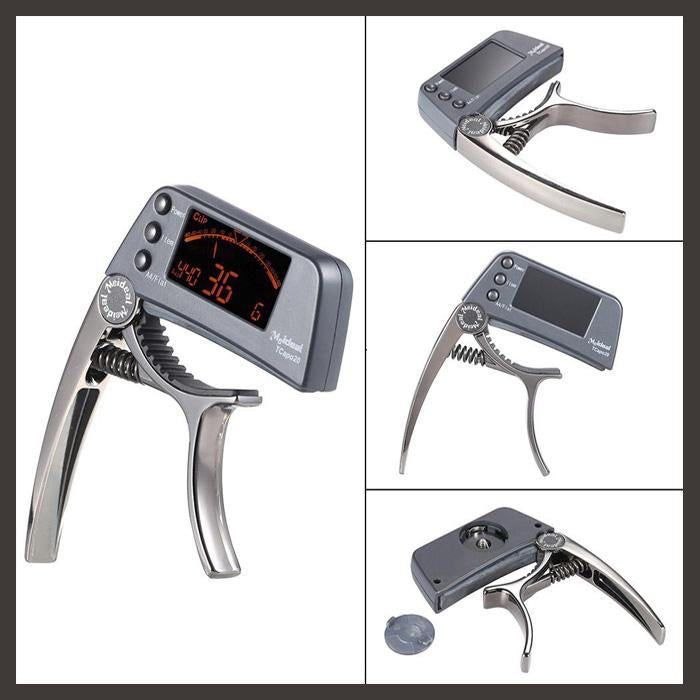 Digital Guitar Capo & Tuner with LCD Display