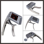 Digital Guitar Capo & Tuner with LCD Display
