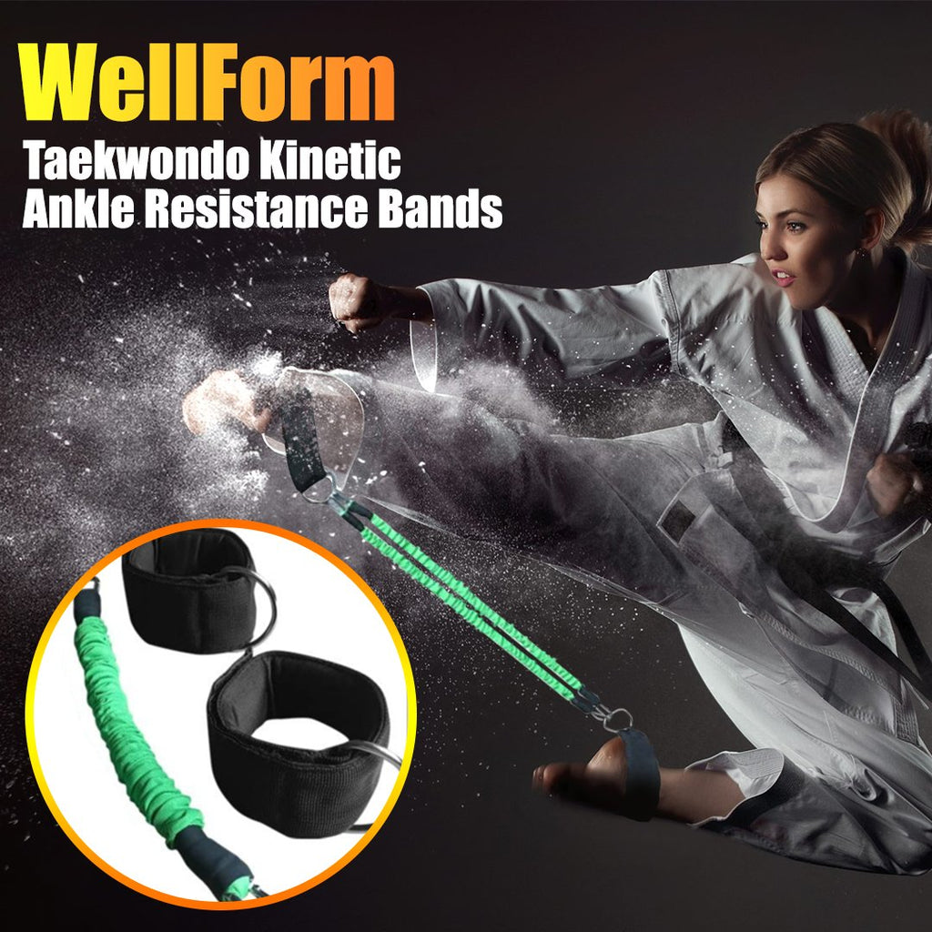WellForm Taekwondo Kinetic Ankle Resistance Bands