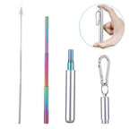 Environment Friendly Stainless Steel Telescopic Straw Kit
