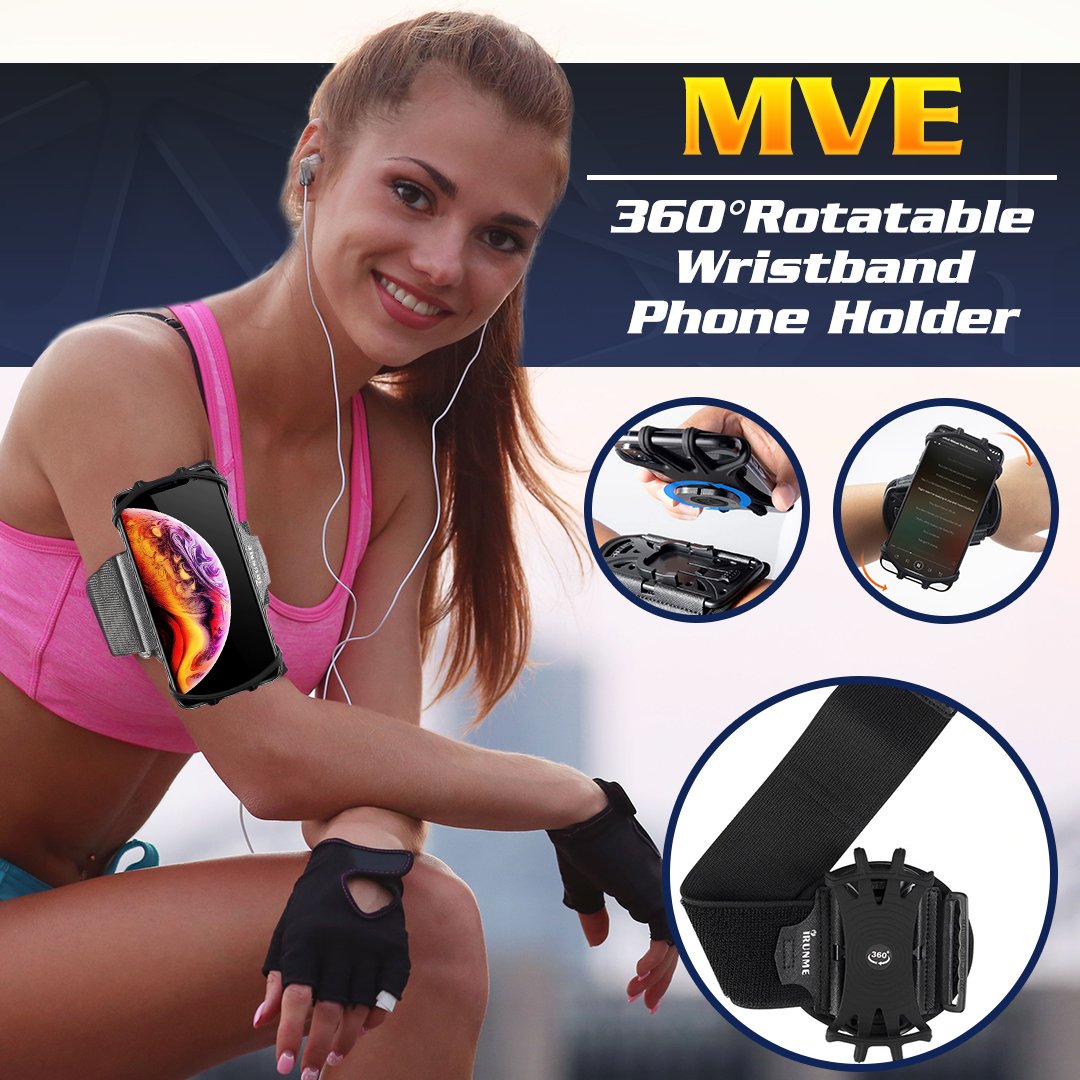 MVE 360° Rotatable Wristband Phone Holder