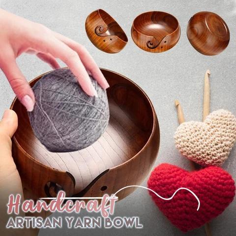 Rosewood Yarn Bowl