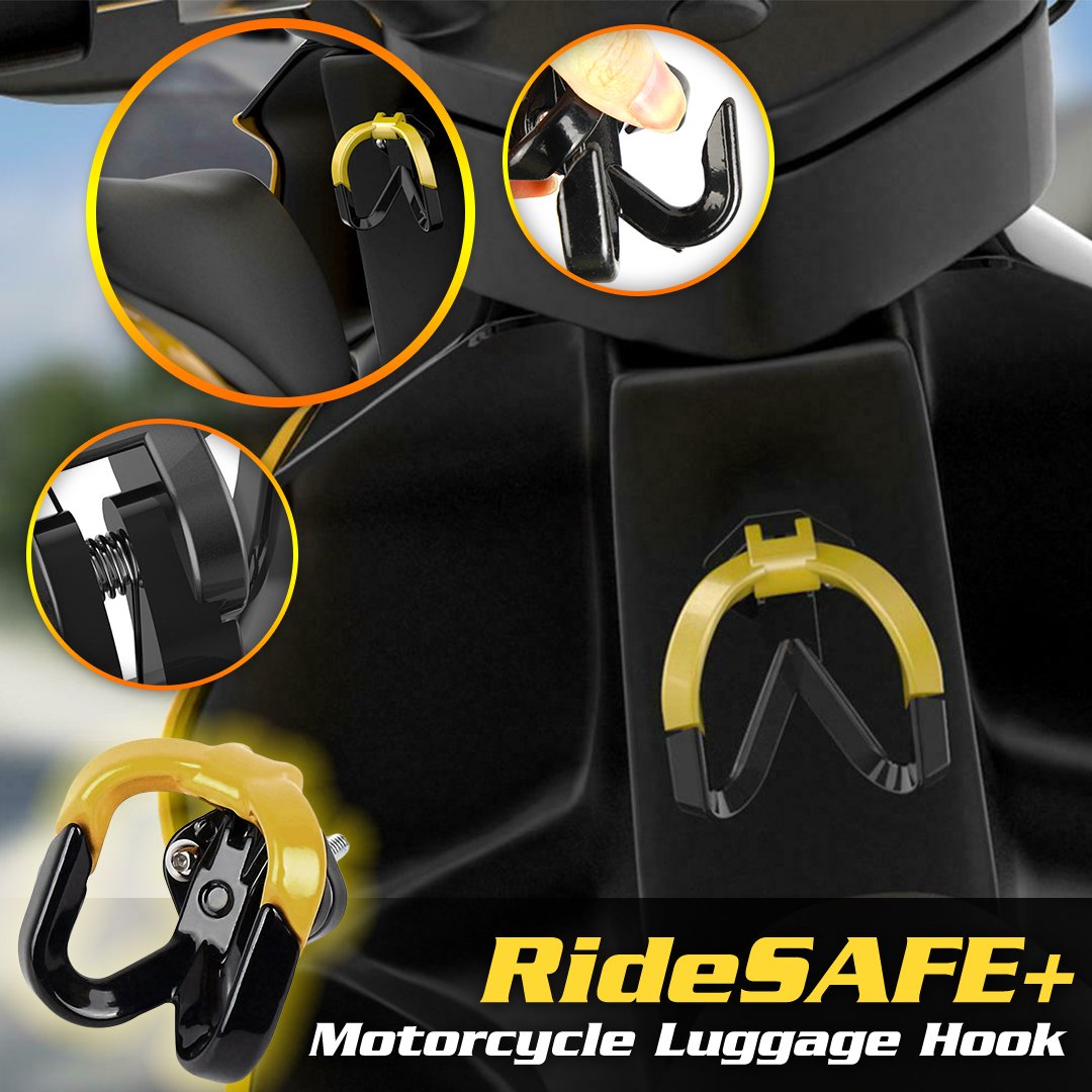 RideSAFE+ Motorcycle Luggage Hook