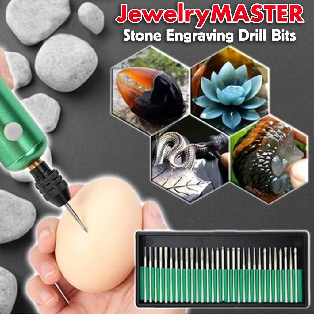 JewelryMASTER Stone Engraving Drill Bits