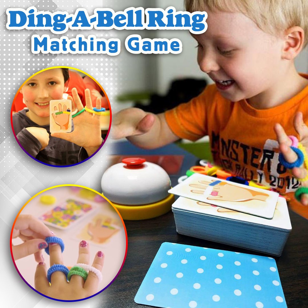Ding-A-Bell Ring Matching Game