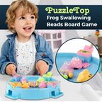 PuzzleTop Frog Swallowing Beads Board Game