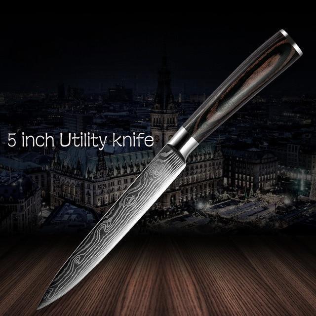 Mokuzai™ Steel Kitchen Knives