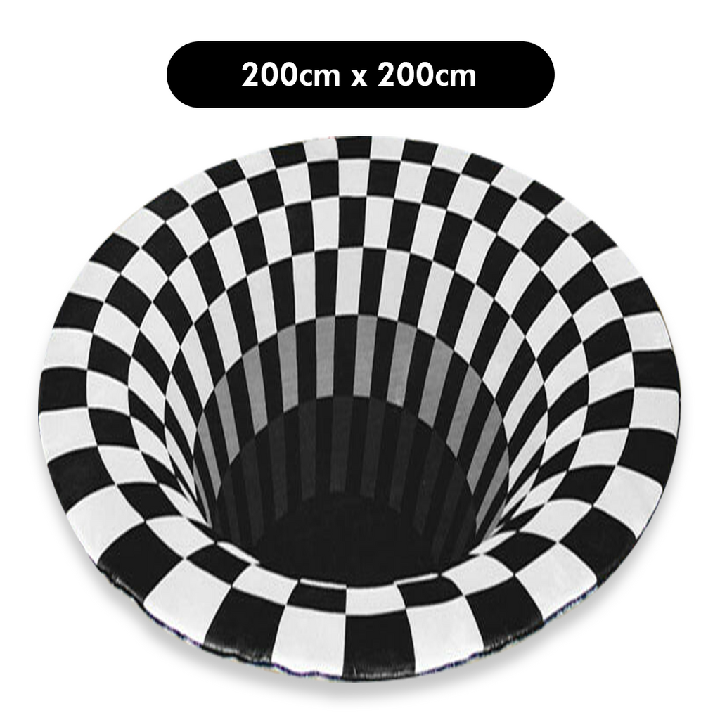 Vortex 3D Illusion Rug Carpet