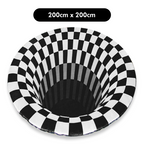 Vortex 3D Illusion Rug Carpet